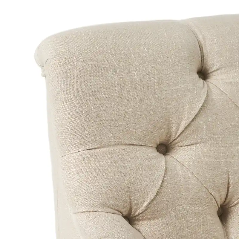 Nicole Polyester Blend Fabric Settee by Christopher Knight Home - 29.25L x 43.75W x 30.50H