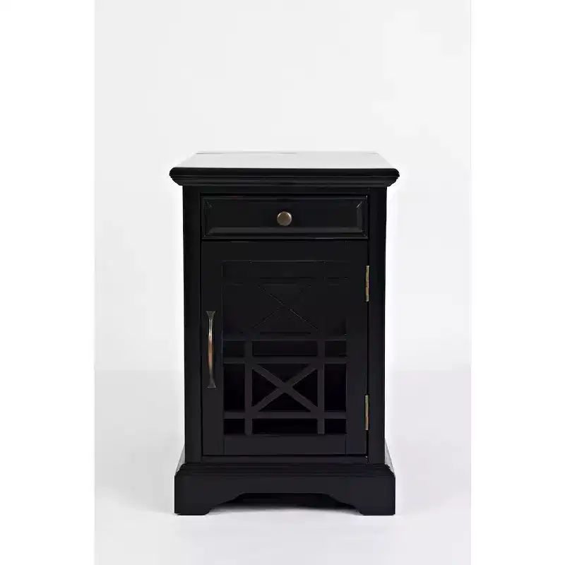 Jofran,Craftsman USB Charging Chairside End Table