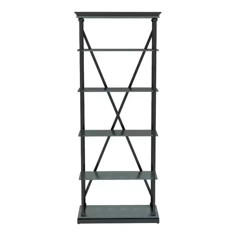 84.25x33.88 Cadboll 5 Layer Bookcase - miBasics