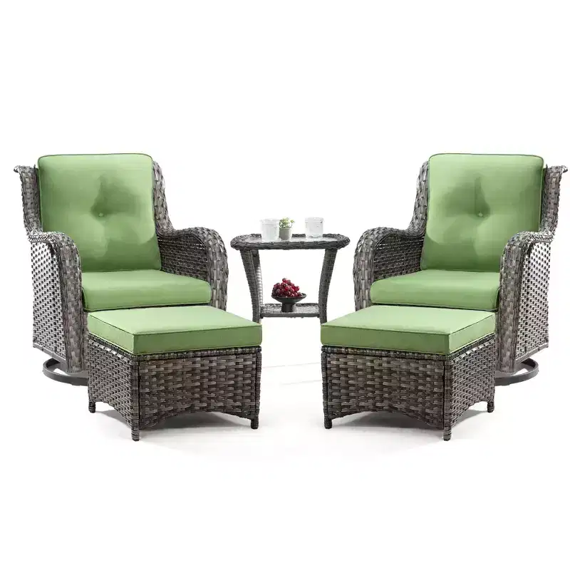 UPTIOT 5-Piece Seating Group with Cushions