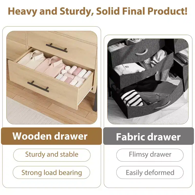 7-Drawer Wide Dresser, 52