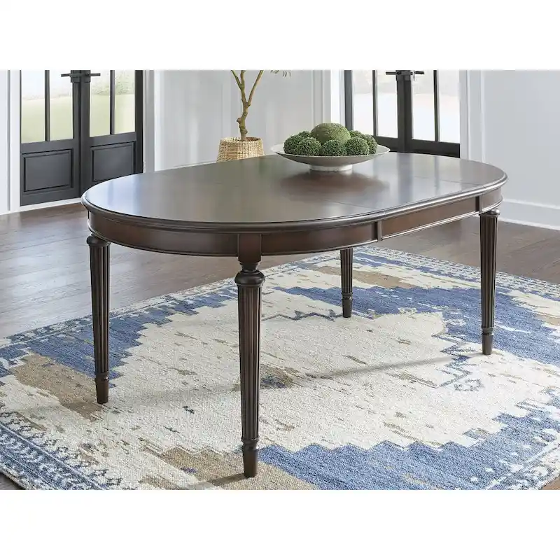 Lavinton Brown Dining Extension Table - 47.75 W x 72 D x 30.25 H