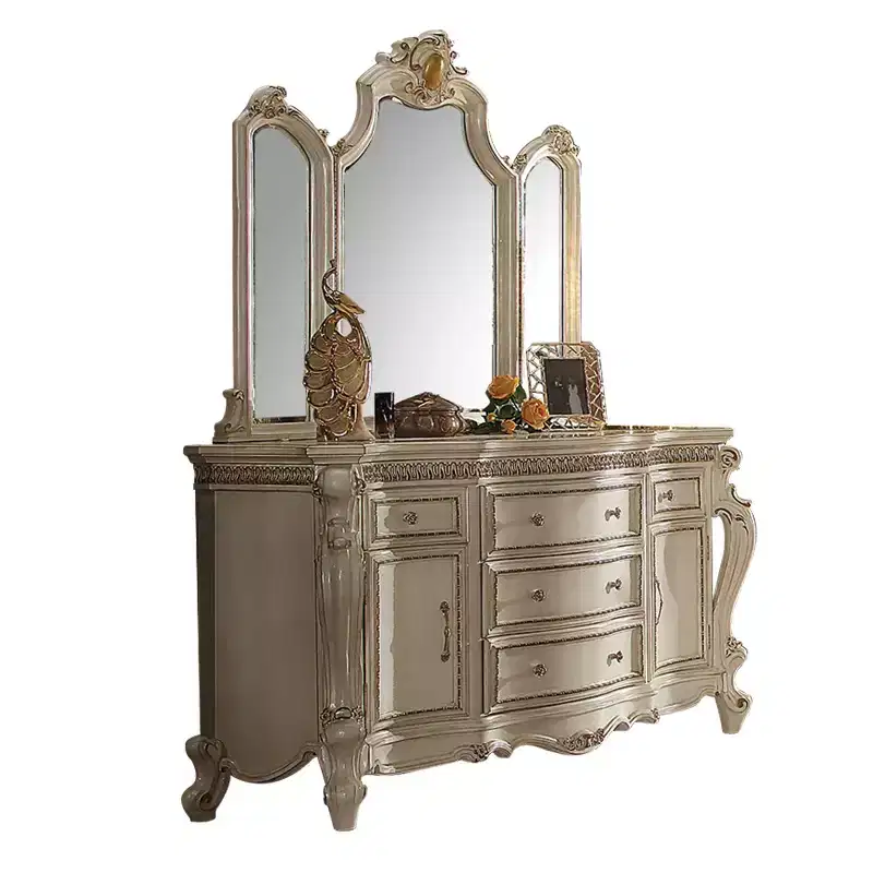 5-Drawer Wood Veneer Dresser, 64