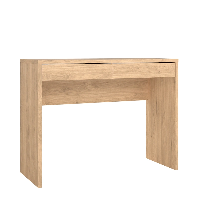 Porch & Den Wilbur Home Office Writing Desk with 2 Storage Drawers