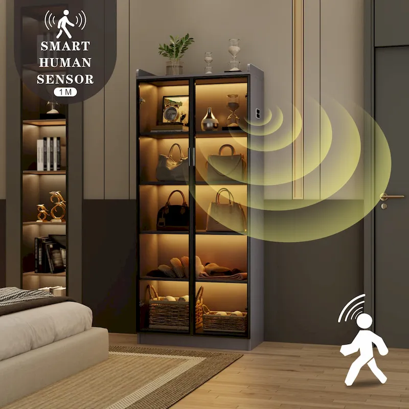 Dining Cabinet with LED light - N/A