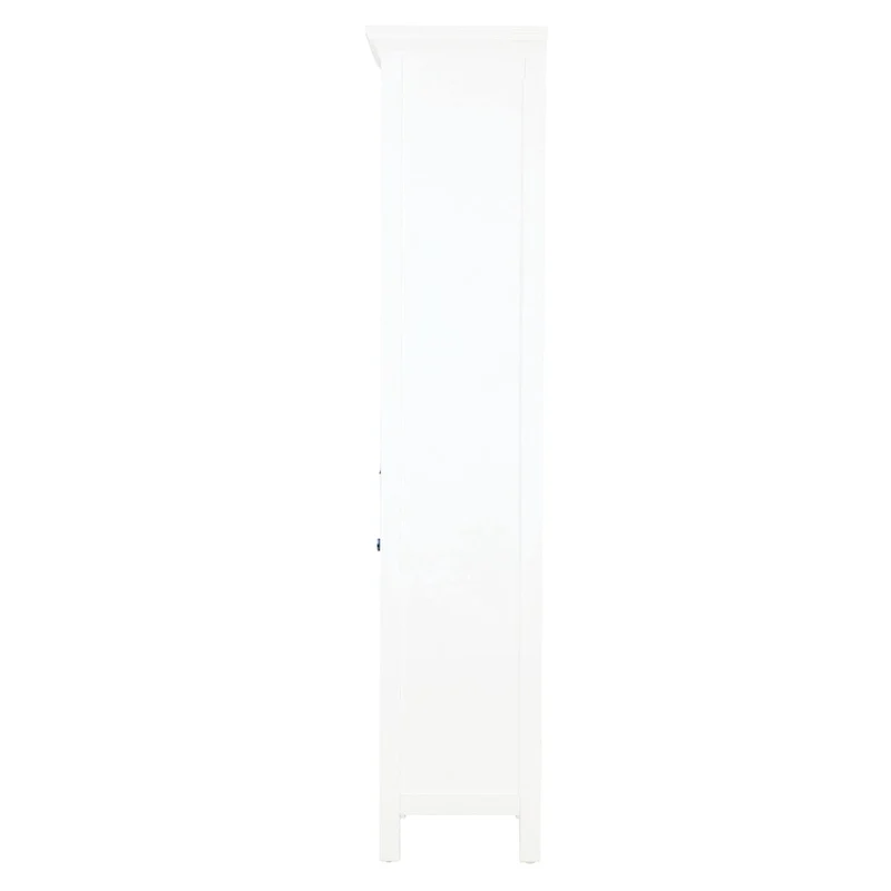 19 x 70 Poplar Wood Free Standing Bathroom Linen