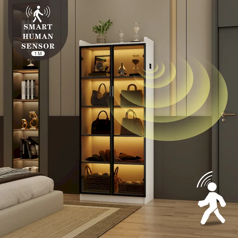Dining Cabinet with LED light - N/A