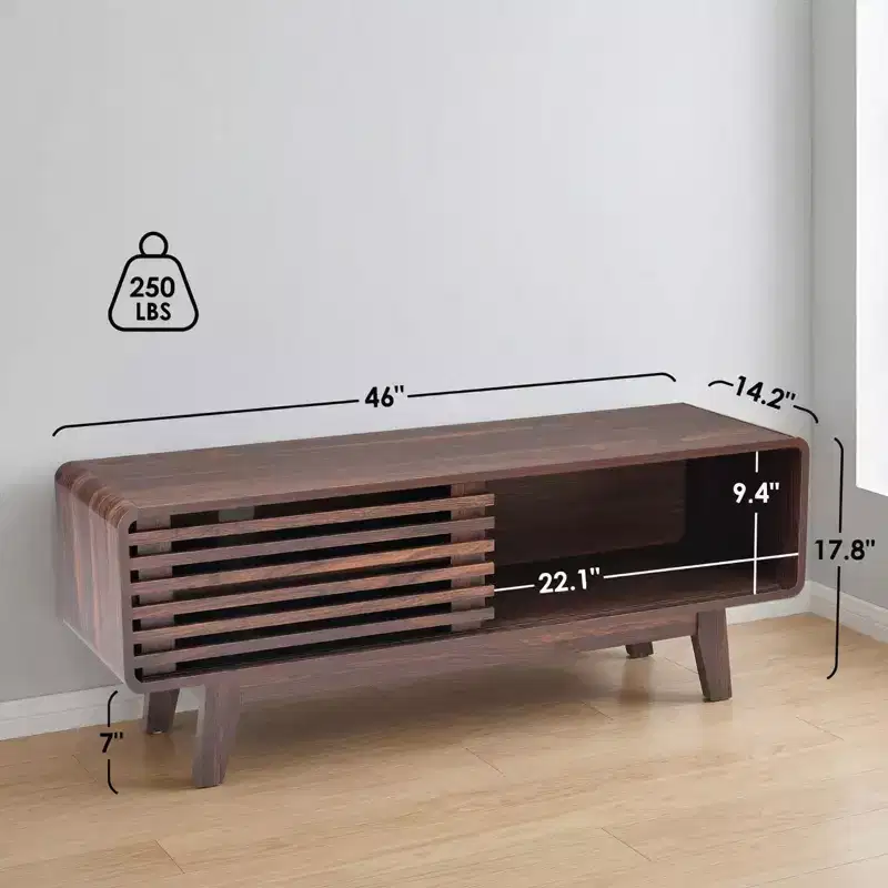 Mid-Century Modern TV Stand for TVs up to 59