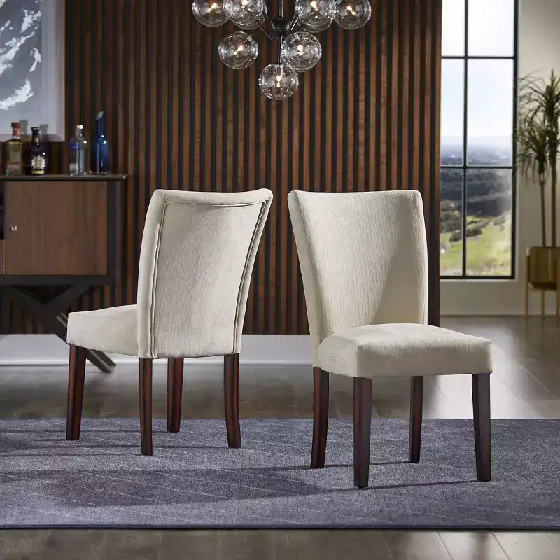 Quinby Parsons Dining Chairs (Set of 2) - iNSPIREQ