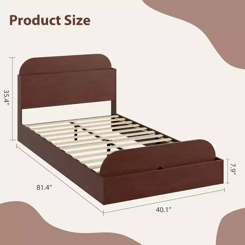 Twin Daybed with Trundle, Upholstered Sofa Bed Frame with Storage Drawers, Modern Couch Bed for Living Room or Bedroom