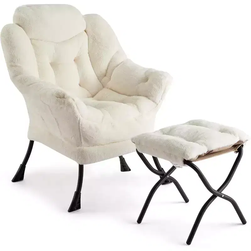 Lounge Chair & Ottoman with Side Pocket