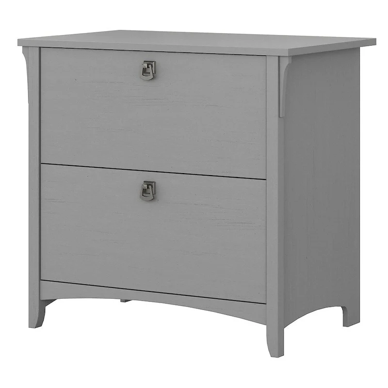 2-Drawer Lateral File Cabinet | Cape Cod Gray Finish | Home Office Storage