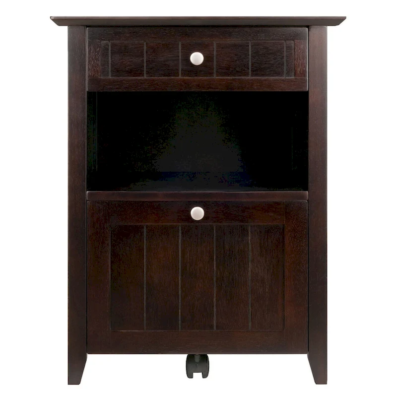 Burke File Cabinet Coffee Finish