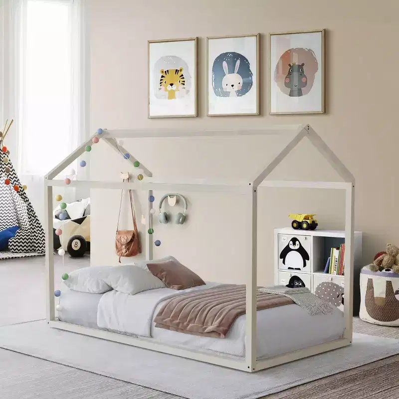 ChaletPosh Wooden Canopy Bed