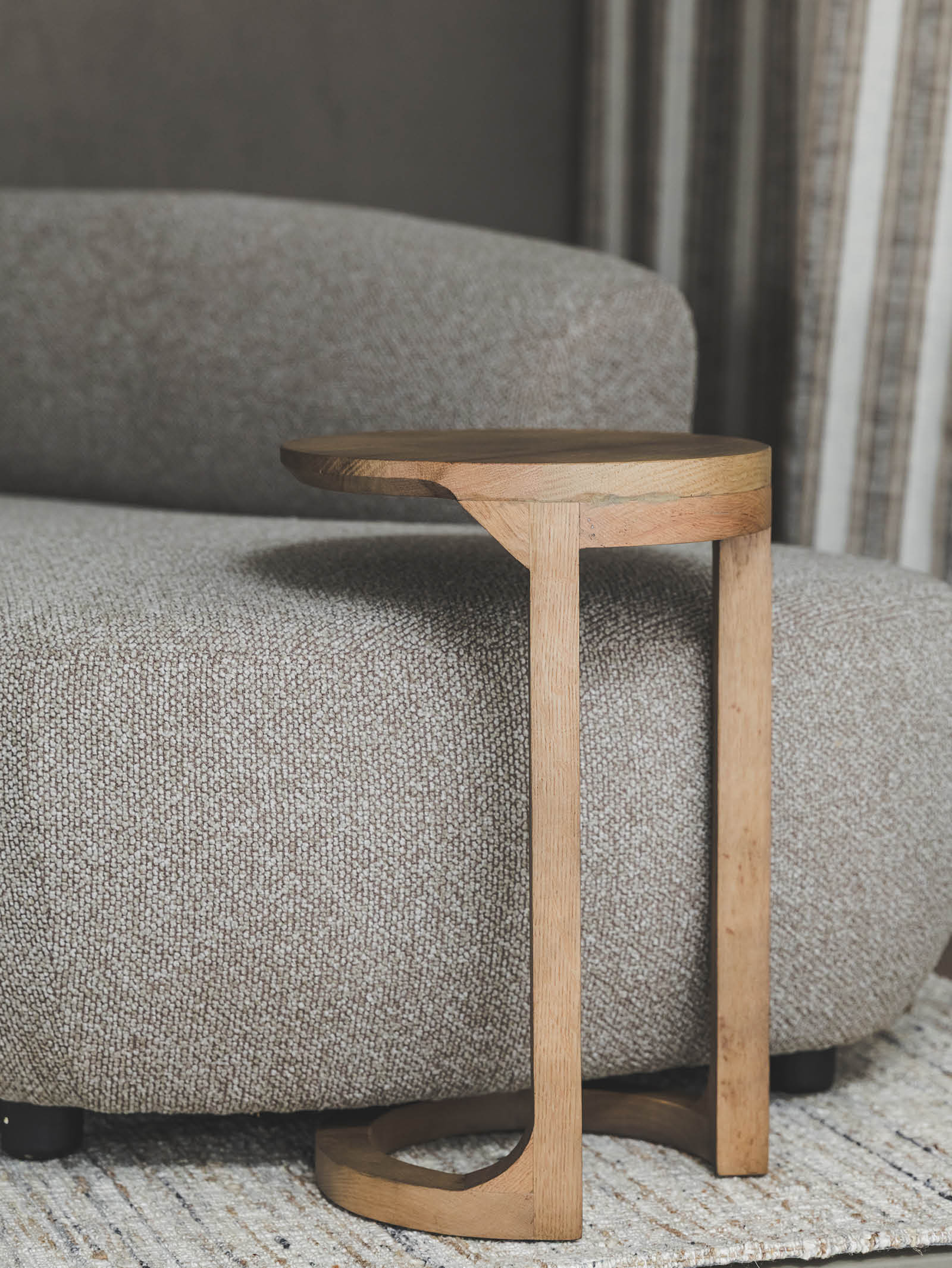 Contemporary Solid Oak Table