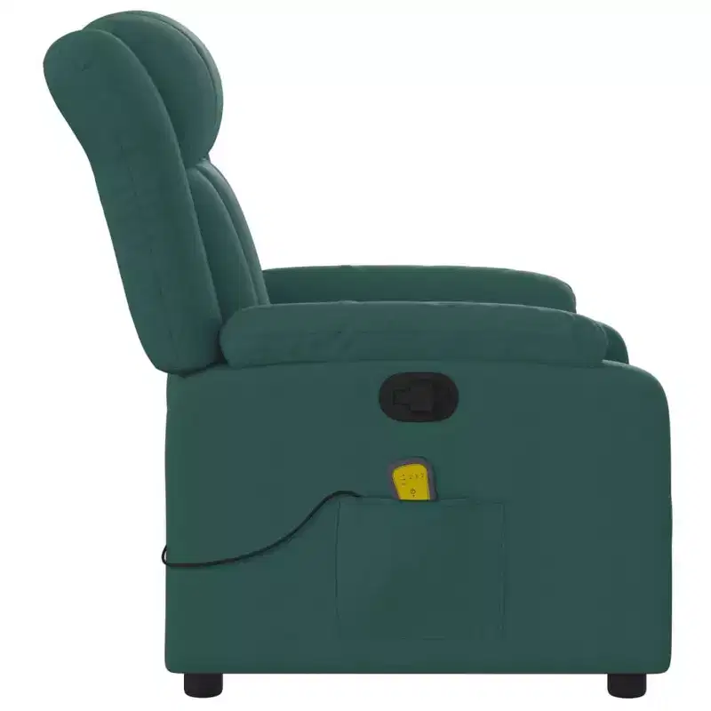 Massage Recliner Chair with Vibration & Adjustable Footrest