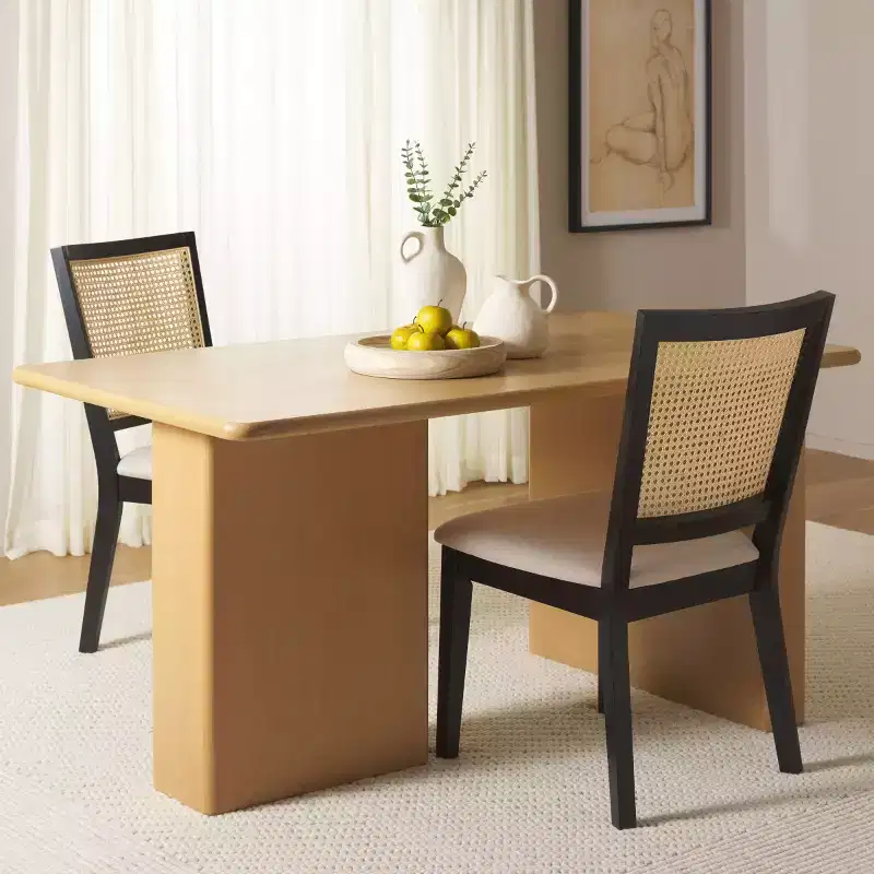 Enyo Dining Table - DTB9700 - Natural - Safavieh