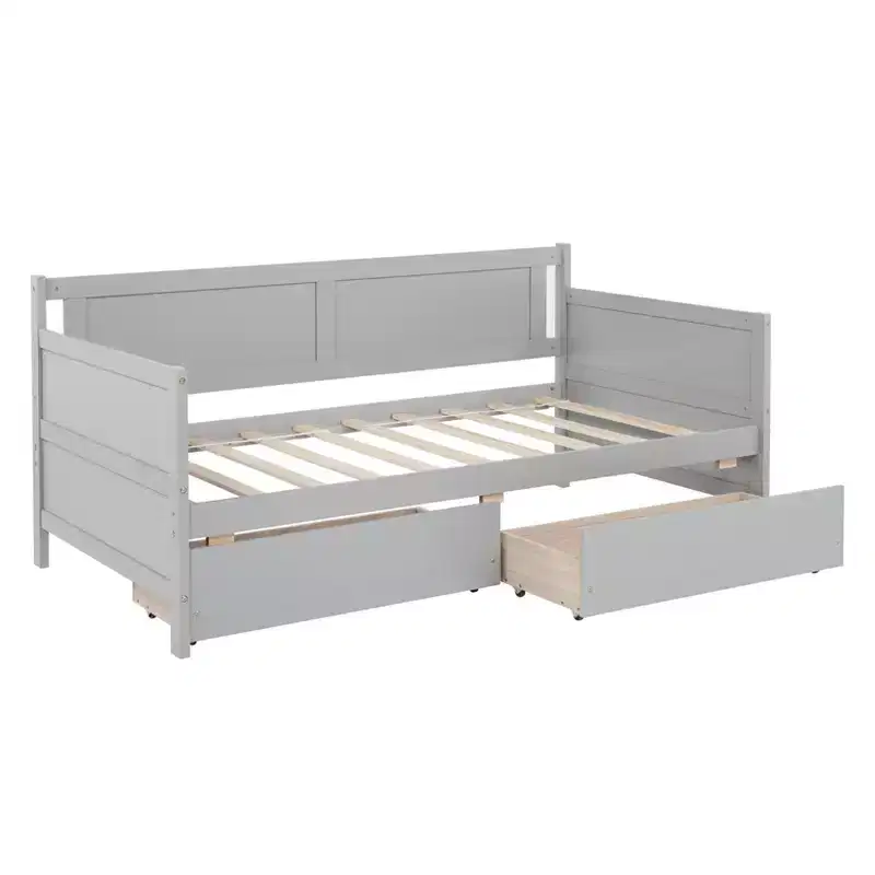 Full Bunk Bed with Safety Rail, High Weight Capacity, Heavy-Duty Metal
