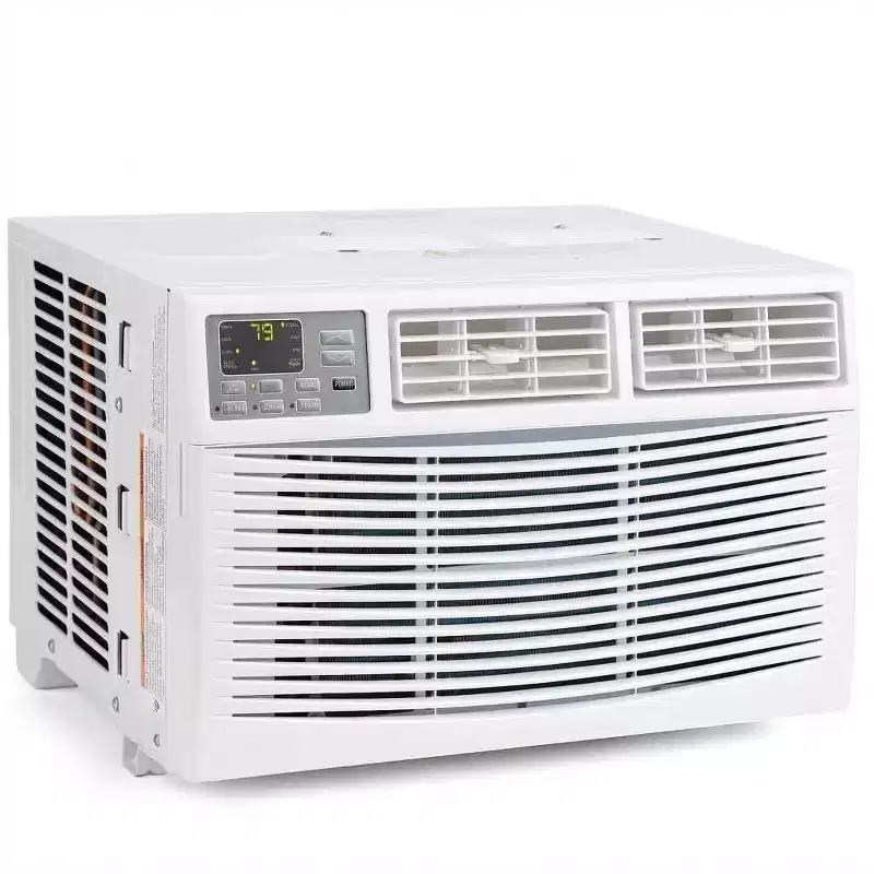 Garvee 10000 BTU Window Air Conditioner with Remote, Cools 350 Sq Ft, 3 Speeds Quiet LED Display, Easy Install for Bedroom, Office