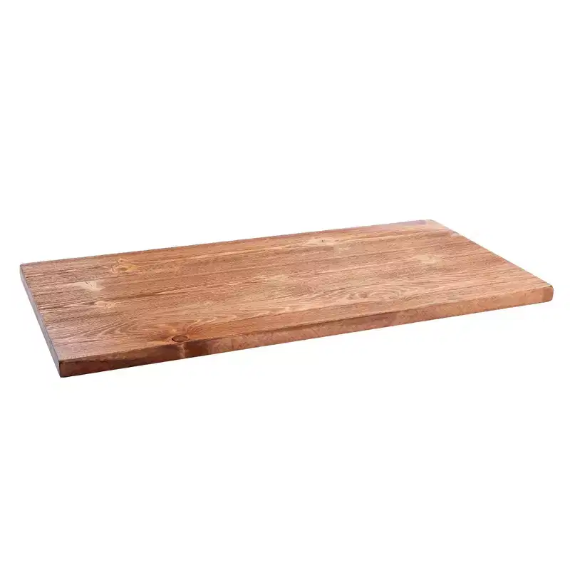 Cedar Solid Wood Coffee Tabletop by Pipe Decor