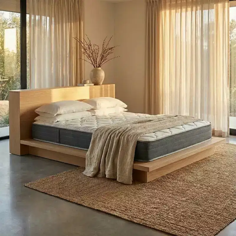 Atlas Mattress 8 Full Innerspring Mattress, Breathable Cover, Plush Firmness