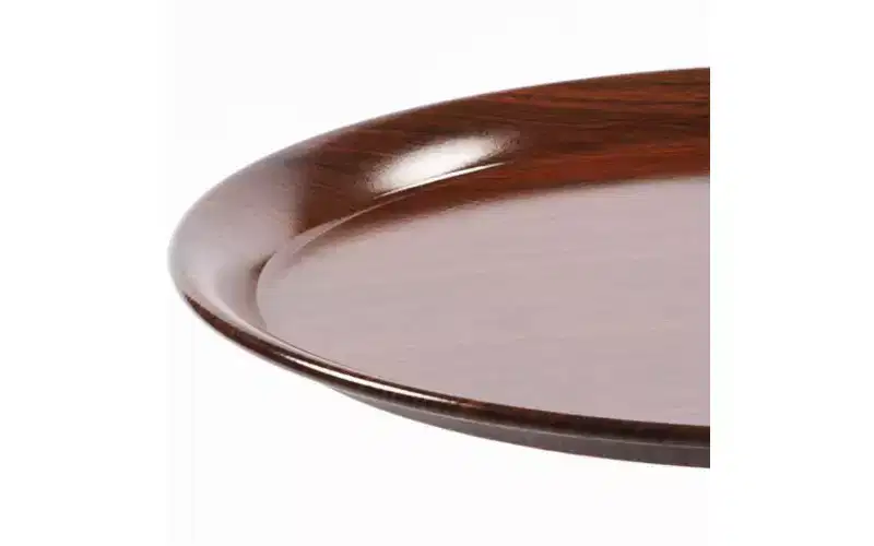 Mermaid Tail Pedestal Round Side Table, Anti-Rust Metal Tray Top Small Coffee Table, Versatile Accent Table, End Table for Living Room