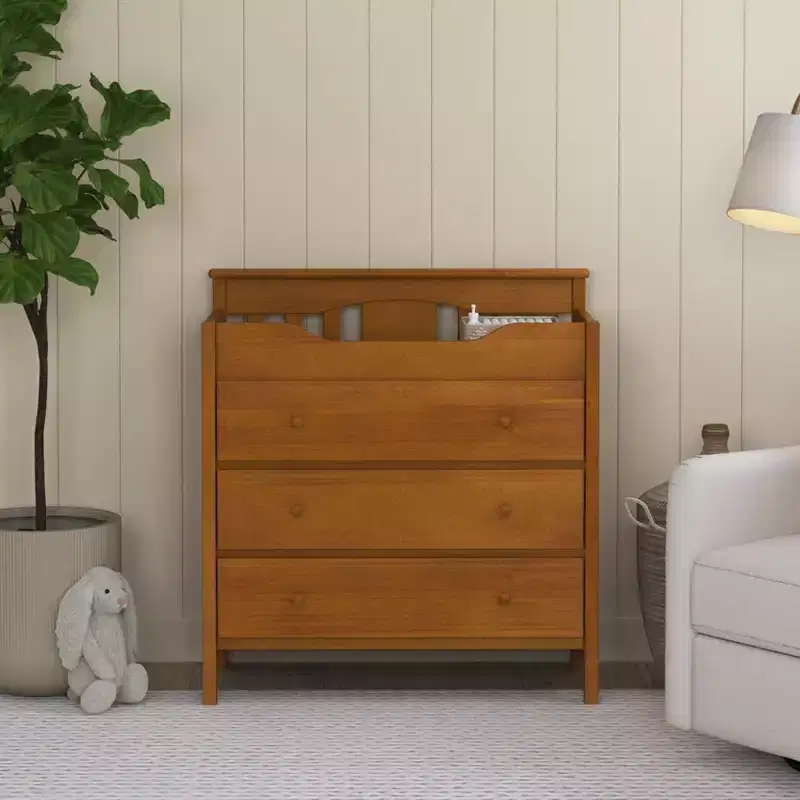 3-Drawer Changer Dresser