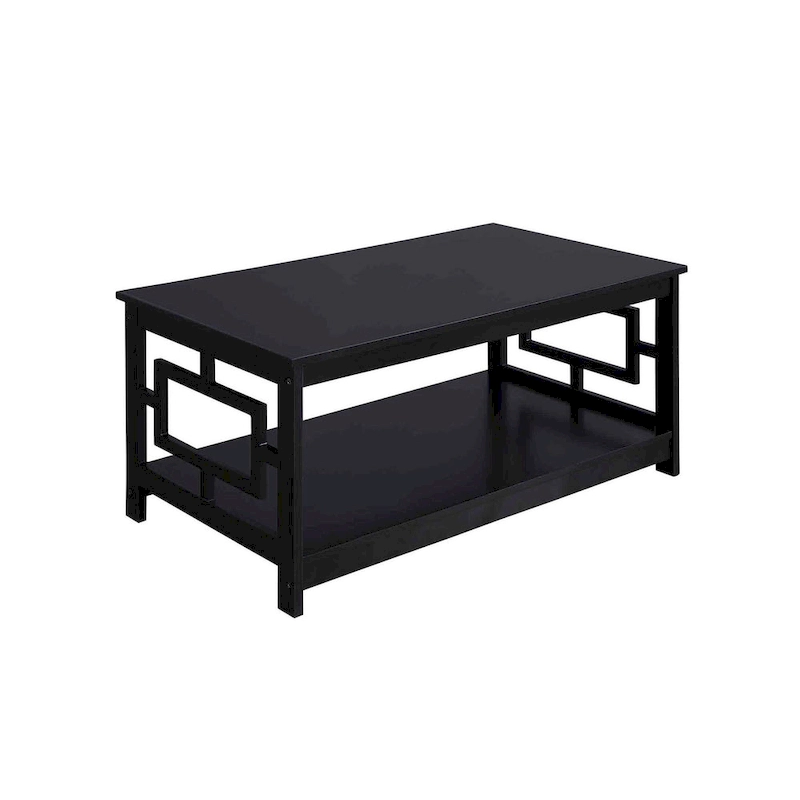 Convenience Concepts Town Square Coffee Table with Shelf