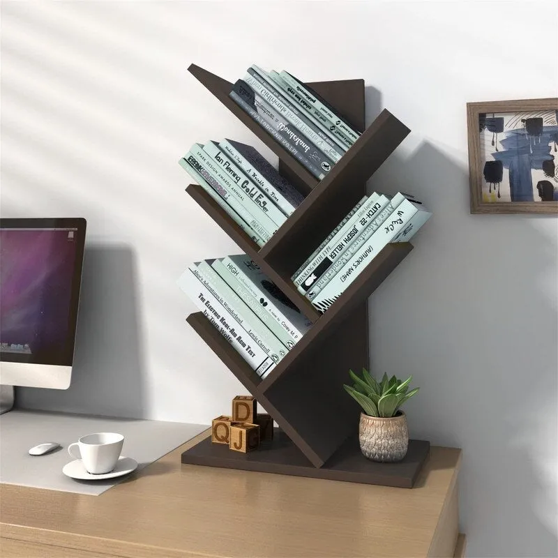 5-Tier Desktop Bookshelf