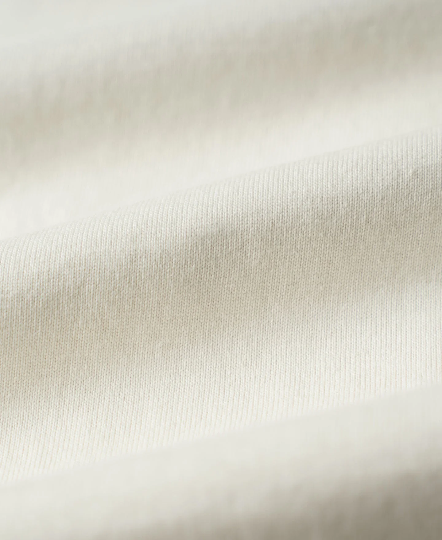 1950s V-Gusset Cotton T-Shirt - White