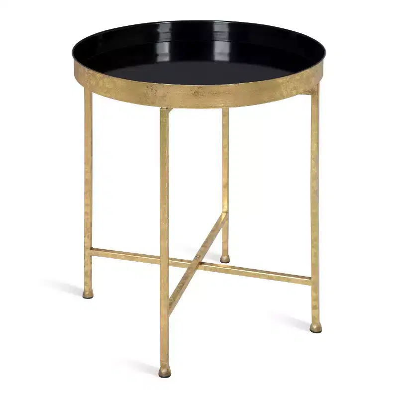 Kate and Laurel Celia Round Metal Side Table