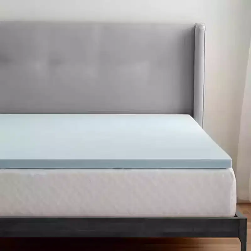 2 Inch Gel Infused Memory Foam Mattress Topper, Certipur-US Certified, Ventilated Design for Better Airflow