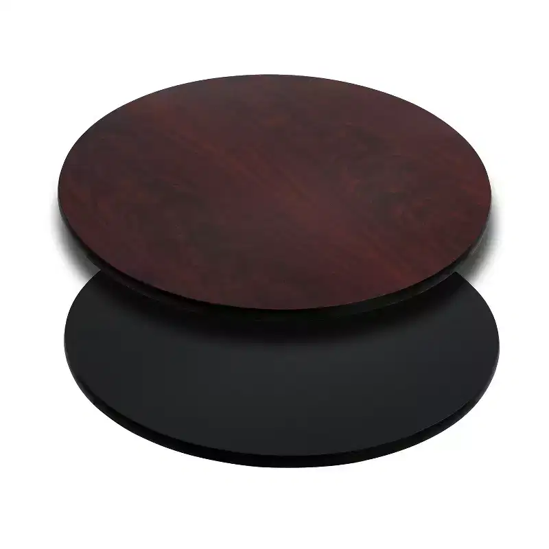 Flash Furniture 30 Round Table Top with Reversible Laminate Top