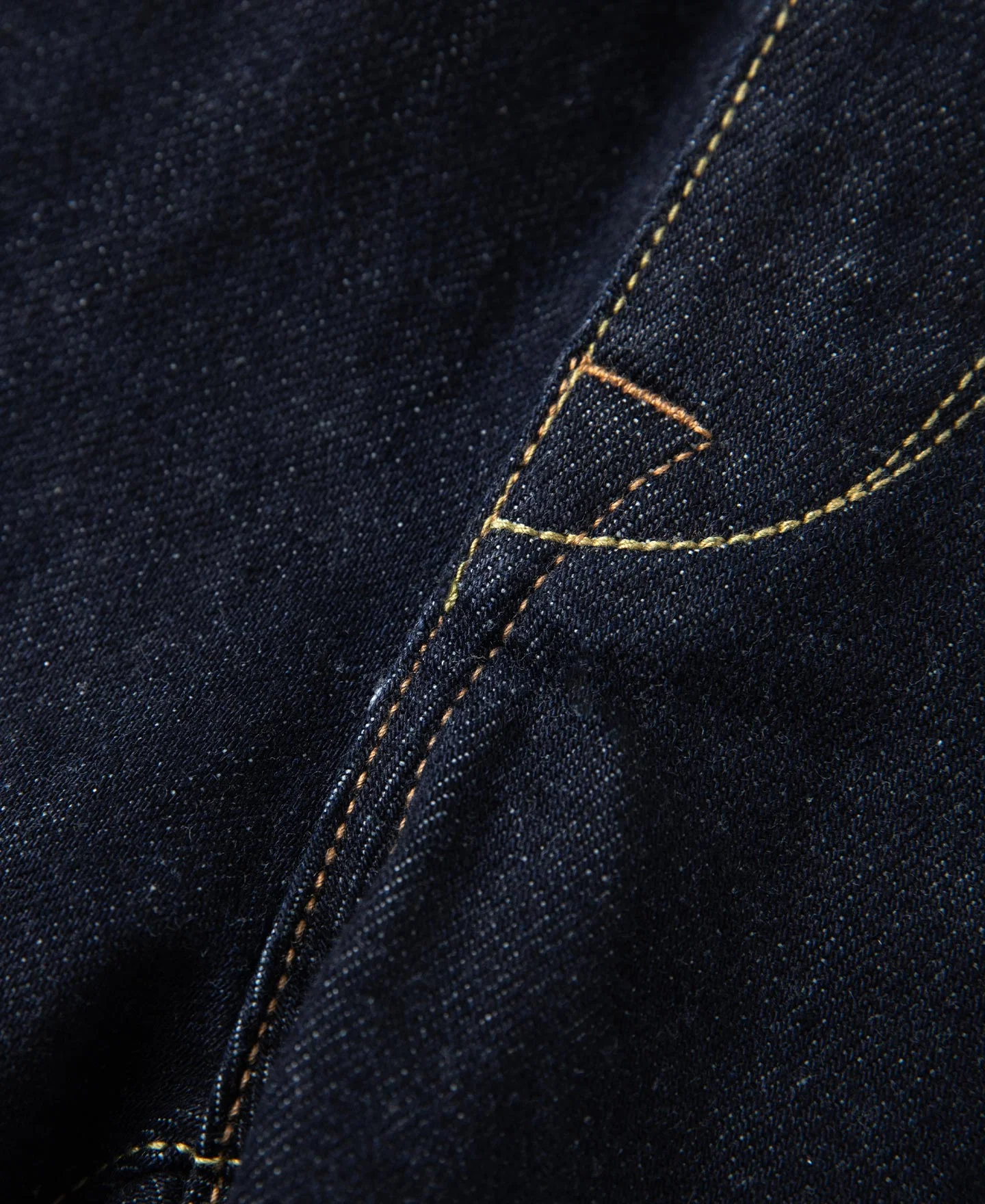 13.2 oz Embroidered Pocket Denim Jeans - Prewashed