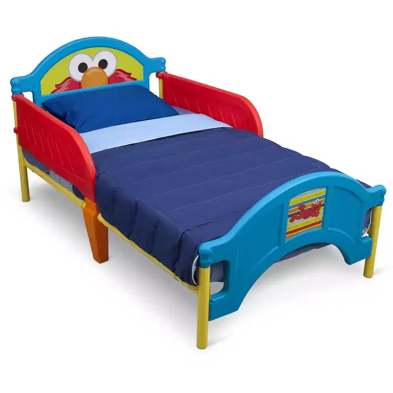 Delta Children Sesame Street Plastic Toddler Bed