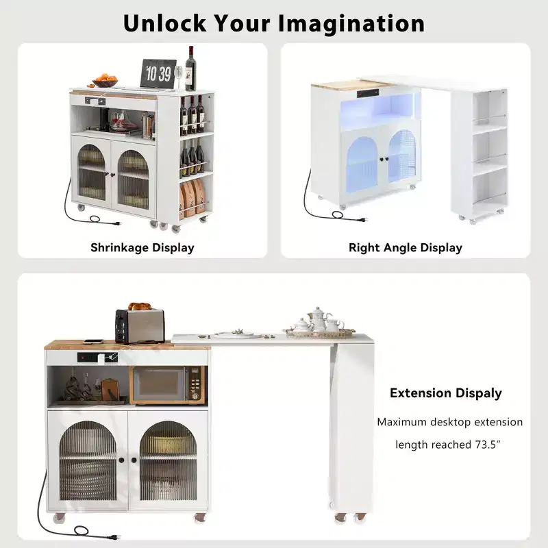 Modern Kitchen with Table and