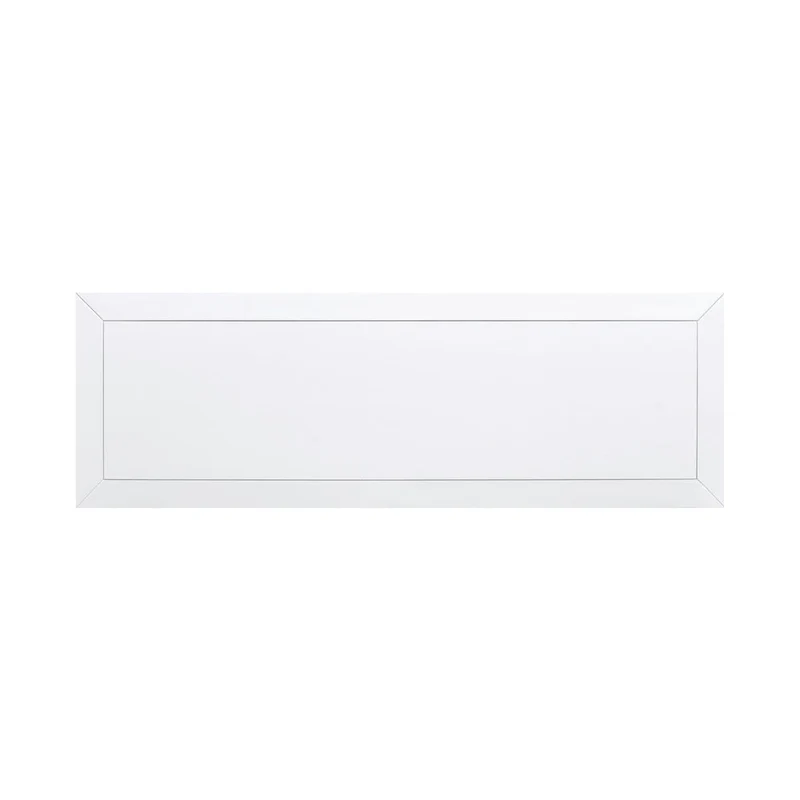 White 4-Drawer Buffet Sideboard Console Table with Bottom Shelf