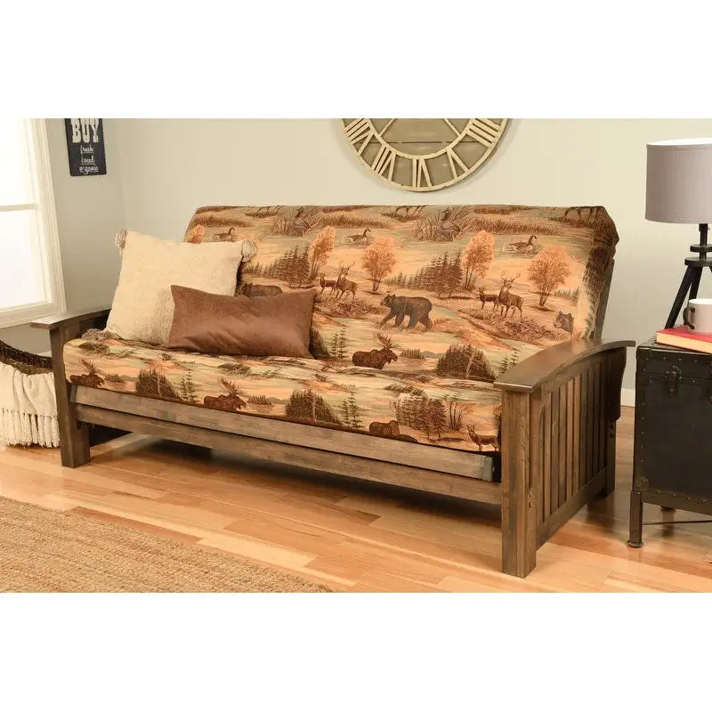 Washington Full-size Futon Frame with Mattress