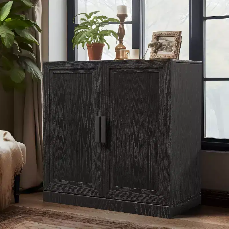 Engineered Wood Accent Cabinet 31