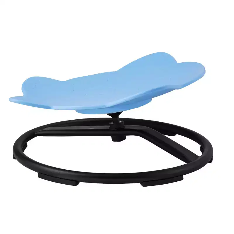 VEVOR Elephant Kids Swivel Chair, 220 LBS Capacity, 360 Spinning Chair, Autistic Kids Sensory Toy Chair with Non-Slip Metal Base, Blue