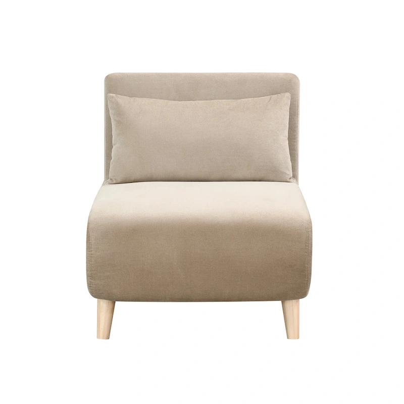 Convertible Upholstered Sofa Bed Sleeper Chair