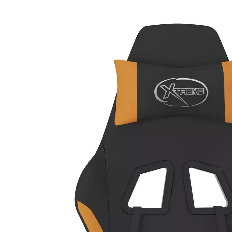 vidaXL Gaming Chair Black and Cream