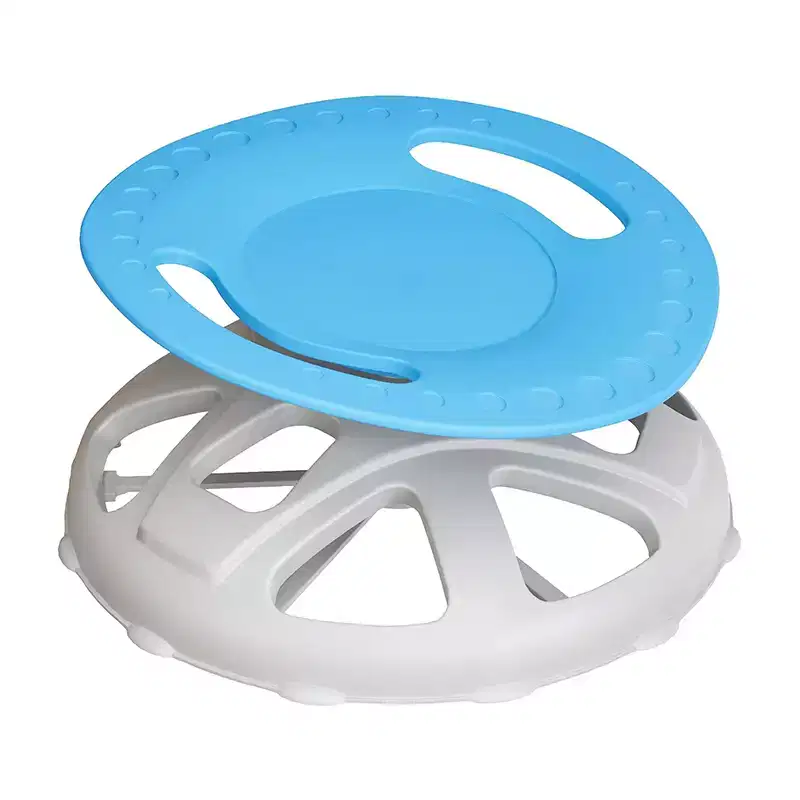 COZONY Kids Sensory Swivel Chair, Spinning Chair with Safety Handle & Non-Slip Base, Balance Training Chair for Body Coordination & Focus