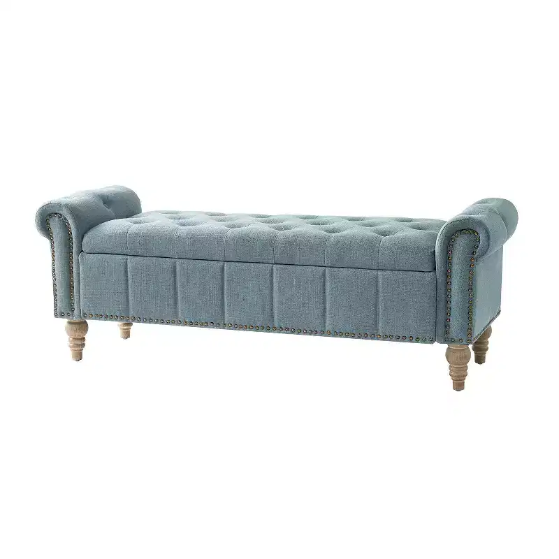 Donata Barrel Chair|HULALA HOME-SLATE-BLUE