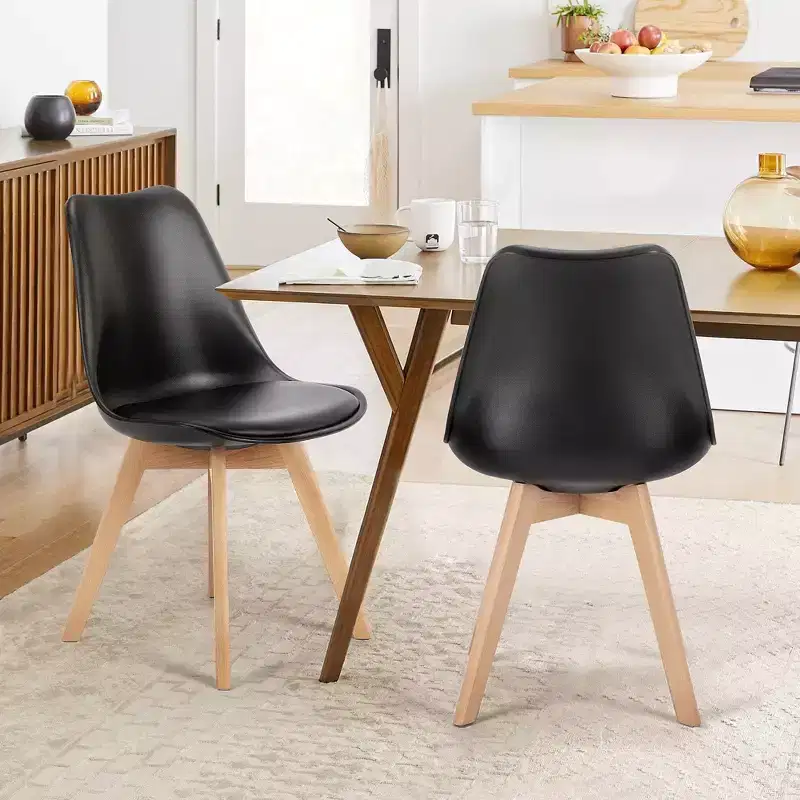 Upholstered Side Dining Chair Set of 4