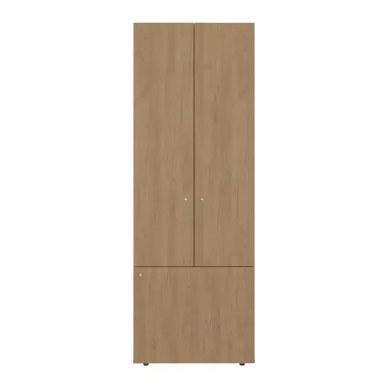 Soham Closet System Duo, Bedroom, Macadamia