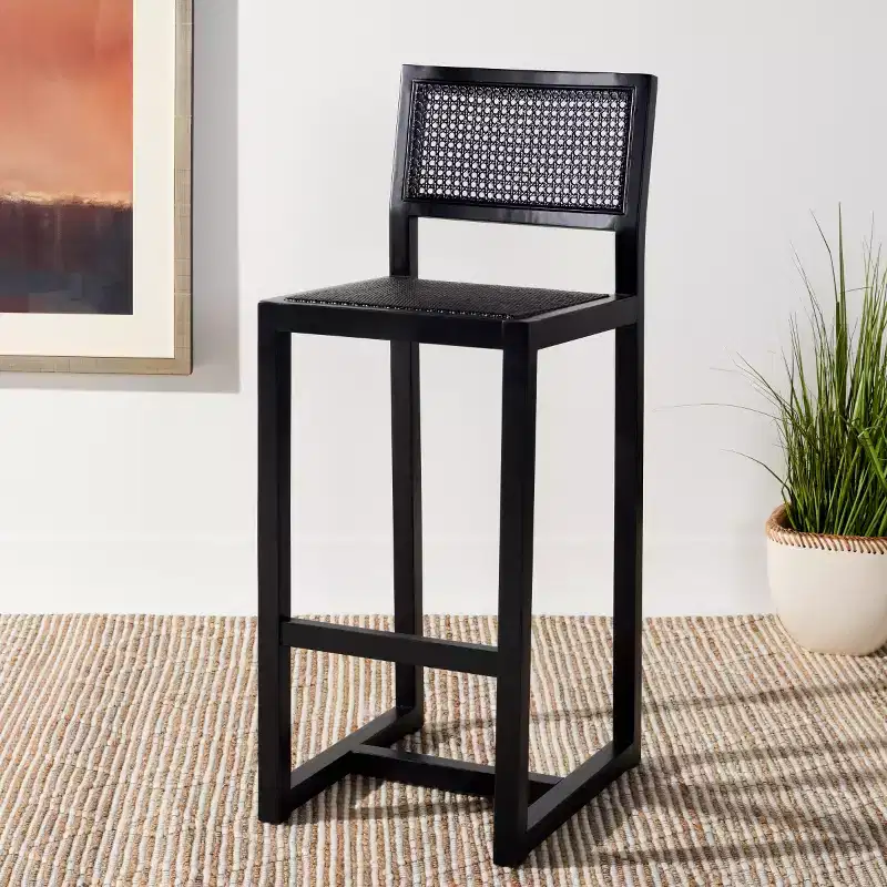 Seika Rattan Bar Stool - BST9503 - Safavieh