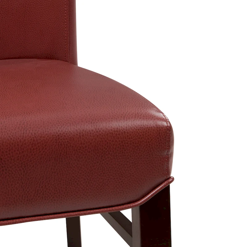 Milton Bonded Leather Dining Chairs (Set of 2) - na