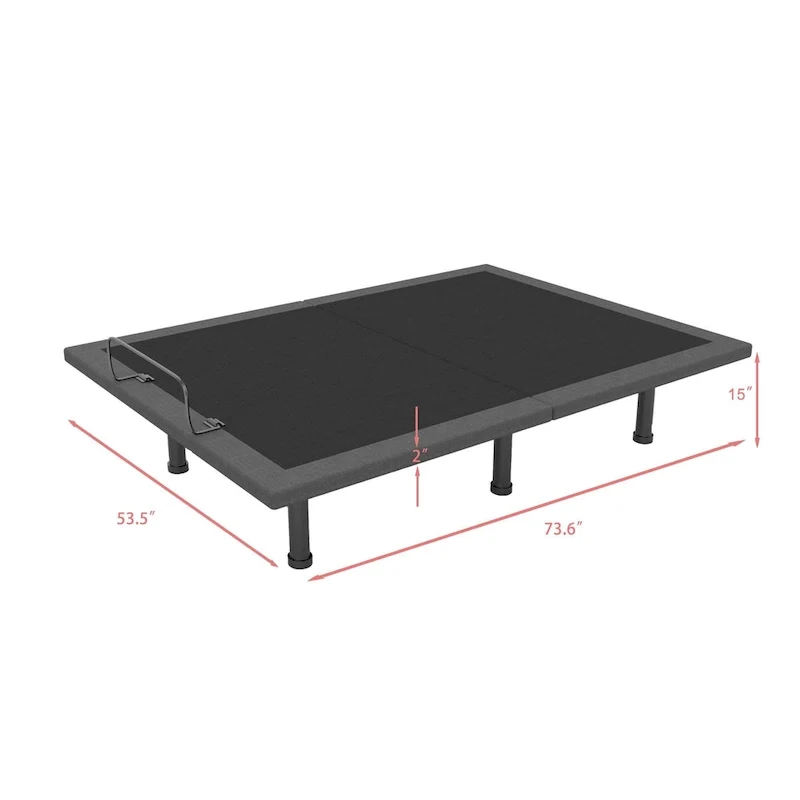 Adjustable Bed Base with Wireless Remote
