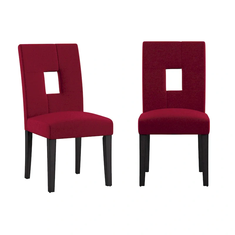 Keyhole Back Dining Chairs (Set of 2) - Dining Chair
